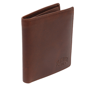 Бумажник Klondike Dawson, коричневый, 9,5х2х10,5 см, фото 1