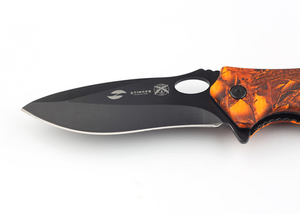 Нож Stinger, 92 мм, оранжевый, фото 4