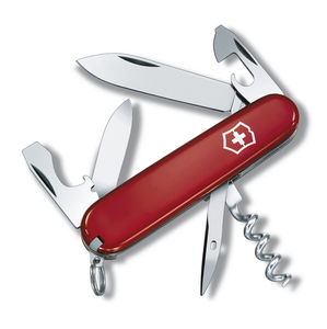 Нож Victorinox Tourist, 84 мм, 12 функций, красный, фото 1