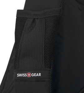 Рюкзак Swissgear с одним плечевым ремнем, черный/красный, 25x15x45 см, 7 л, фото 3