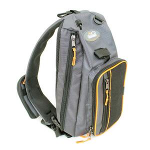 Сумка-рюкзак рыболовная "СЛЕДОПЫТ" Sling Shoulder Bag, 44х24х17 см, цв. серый, фото 1