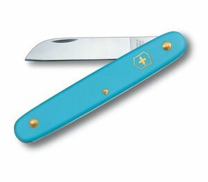 Нож Victorinox EcoLine Floral, 100 мм, 1 функция, голубой