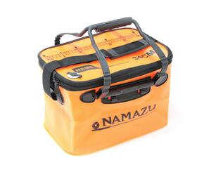 Сумка-кан Namazu складная с 2 ручками, размер 50*28*28, материал ПВХ, цвет оранж., фото 1