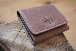 Бумажник Klondike Jane, коричневый, 11x8,5x1,5 см, фото 13