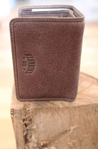 Бумажник Klondike Jane, коричневый, 11x8,5x1,5 см, фото 11