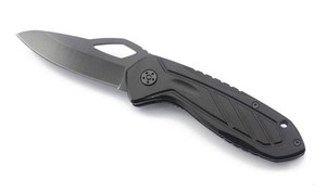 Нож Stinger,120 мм, чёрный, подарочная упаковка, фото 1