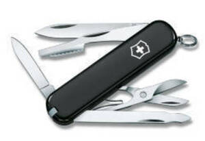 Нож Victorinox Executive, 74 мм, 10 функций, черный, фото 1