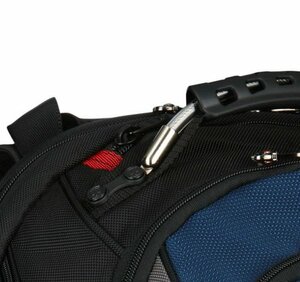Рюкзак Wenger 17", черный/синий, 37x26x47 см, 23 л, фото 6