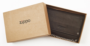 Бумажник Zippo, коричневый, 17x3,5x11 см, фото 4