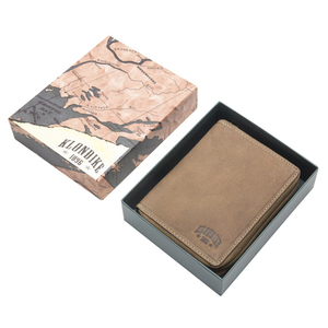 Бумажник Klondike Dylan, коричневый, 10,5x13,5 см, фото 9