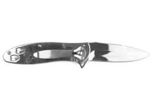 Нож складной Stinger, 82,5 мм (серебристый), рукоять: сталь (серебристый), картонная коробка, фото 3