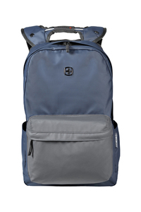 Рюкзак Wenger 14'', с водоотталкивающим покрытием, синий/серый, 28x22x41 см, 18 л, фото 1