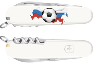 Нож Victorinox Spartan, 91 мм, 12 функций, "Российский футбол", фото 2
