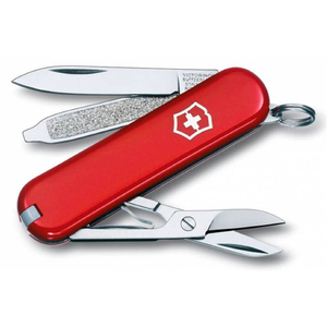 Нож Victorinox Classic, 58 мм, 7 функций, красный, блистер, фото 2