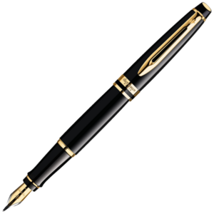 Waterman Expert - Black GT, перьевая ручка, F, фото 1