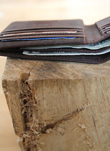 Бумажник Klondike Billy, коричневый, 11x8,5 см, фото 11