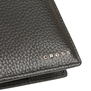 Бумажник для документов с ручкой Cross Hudson, кожа наппа, черный, 14х11х1 см, фото 5