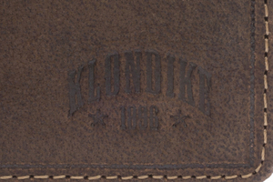 Бумажник Klondike John, коричневый, 11,5x9 см, фото 4