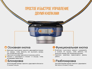 Налобный фонарь Fenix HL40R Cree XP-LHIV2 LED серый, фото 17