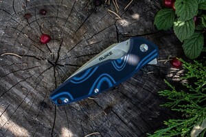 Нож Ruike Fang P105 черно-синий, фото 8
