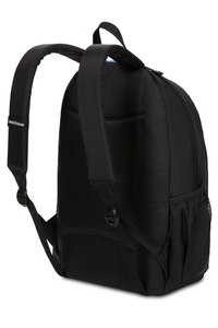 Рюкзак Swissgear, чёрный/голубой, 32х14х45 см, 20 л, фото 6