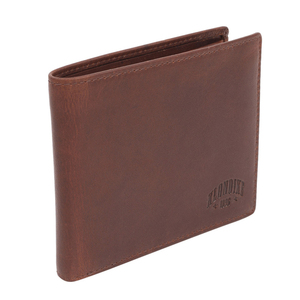 Бумажник Klondike Dawson, коричневый, 12х2х9,5 см, фото 1