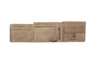 Бумажник Klondike Rob, коричневый, 12,5x10 см, фото 5
