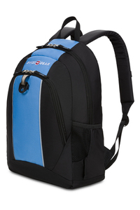 Рюкзак Swissgear, чёрный/голубой, 32х14х45 см, 20 л, фото 7