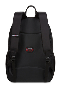 Рюкзак Swissgear, чёрный/голубой, 32х14х45 см, 20 л, фото 5