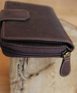 Бумажник Klondike Wendy, коричневый, 10x13,5 см, фото 11