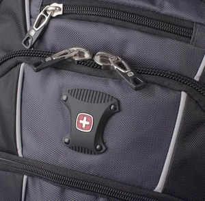 Рюкзак Swissgear 15”,чёрный/серый, 34x23x48 см, 38 л, фото 9