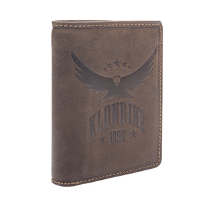 Бумажник Klondike Don, коричневый, 9,5x12 см, фото 2