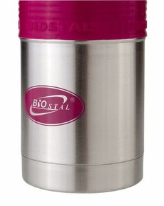 Термос Biostal Flër (0,75 литра) с силиконовой вставкой, розовый, фото 7