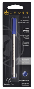 Cross Стержень шариковый для ручки-роллера Selectip, M, синий, фото 2