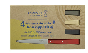 Набор столовых ножей Opinel LOFT N°125, дерев. рукоять, нерж, сталь, кор. 001534, фото 2