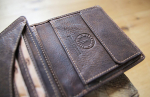 Бумажник Klondike Eric, коричневый, 10x12 см, фото 11