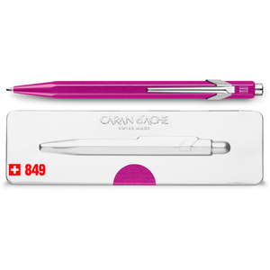 Carandache Office 849 Pop Line - Metallic Violet, шариковая ручка, M, фото 8