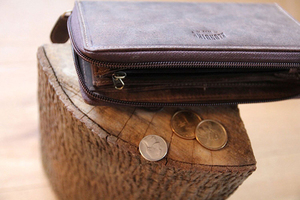 Бумажник Klondike Mary, коричневый, 19,5x10 см, фото 14