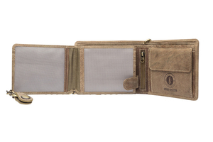 Бумажник Klondike Happy Eagle, коричневый, 12,5x10 см, фото 4