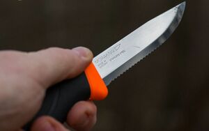 Нож Morakniv Companion F Serrated, нержавеющая сталь, 11829, фото 11