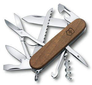 Нож Victorinox Huntsman Wood, 91 мм, 13 функций, дерево, фото 1