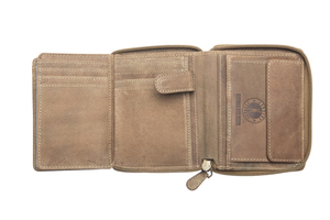 Бумажник Klondike Dylan, коричневый, 10,5x13,5 см, фото 5