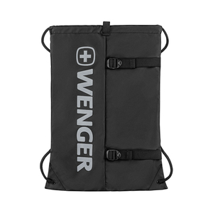 Рюкзак-мешок Wenger XC Fyrst, черный, 35x1x48 см, 12 л, фото 1