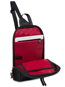 Рюкзак Swissgear с одним плечевым ремнем, черный, 18x5x33 см, 4 л, фото 5