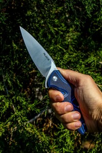Нож Ruike Fang P105 черно-синий, фото 17