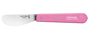 Нож для масла Opinel №117, деревянная рукоять, блистер, нержавеющая сталь, розовый, 002039, фото 2
