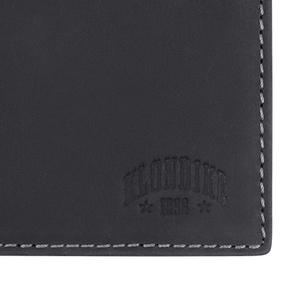 Бумажник Klondike Yukon, черный, 11х2х9,5 см, фото 4