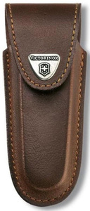 Чехол кожаный Victorinox, коричневый для Services pocket tools 111 мм, Pocket Multi Tools lock-blad, фото 1