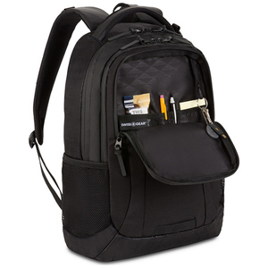 Рюкзак Swissgear 15", чёрный, 34х16,5х47 см, 24 л, фото 6