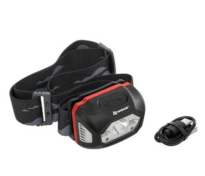 Фонарь налобный 440 LM   IPX6   USB (N-HM1) NISUS PRO 373723, фото 5